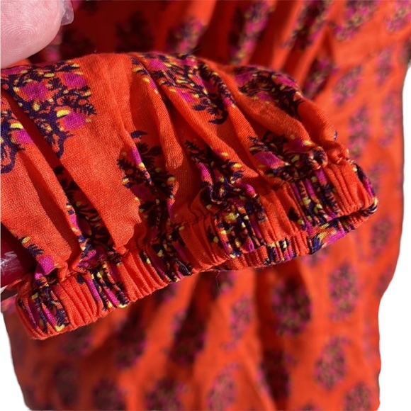 Tory Burch long sleeved multi color top. Size 6.  Absolutely beautiful - Picture 4 of 14